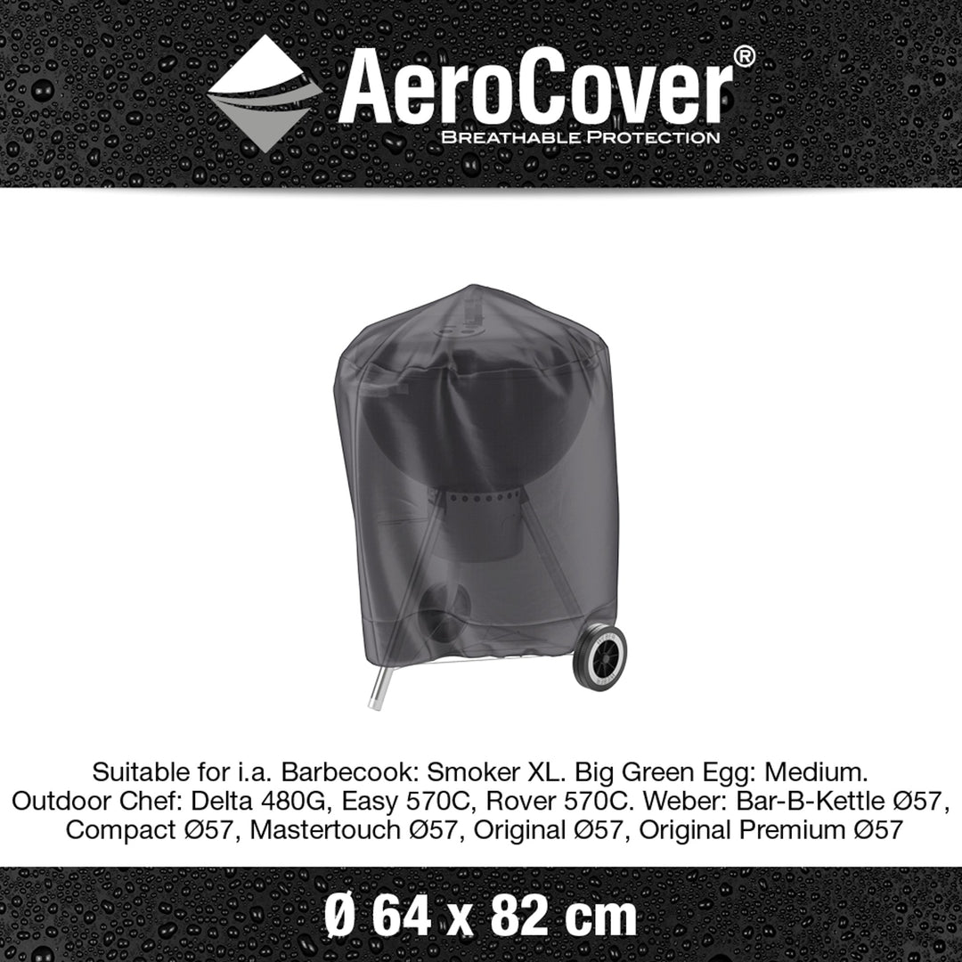 AeroCover - Barbecue Kettle Round Cover 64 x 82cm high