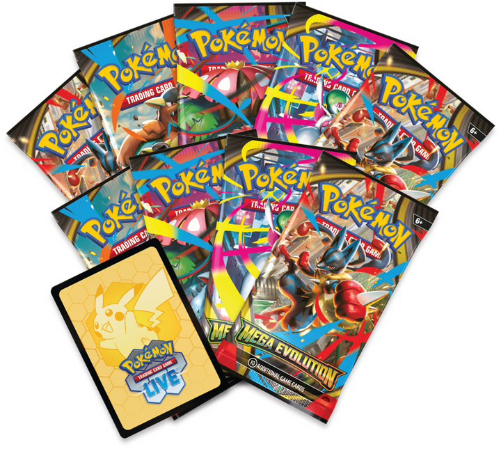 Pokemon TCG Mega Evolution Elite Trainer Box Lucario - Only at LinaLabo