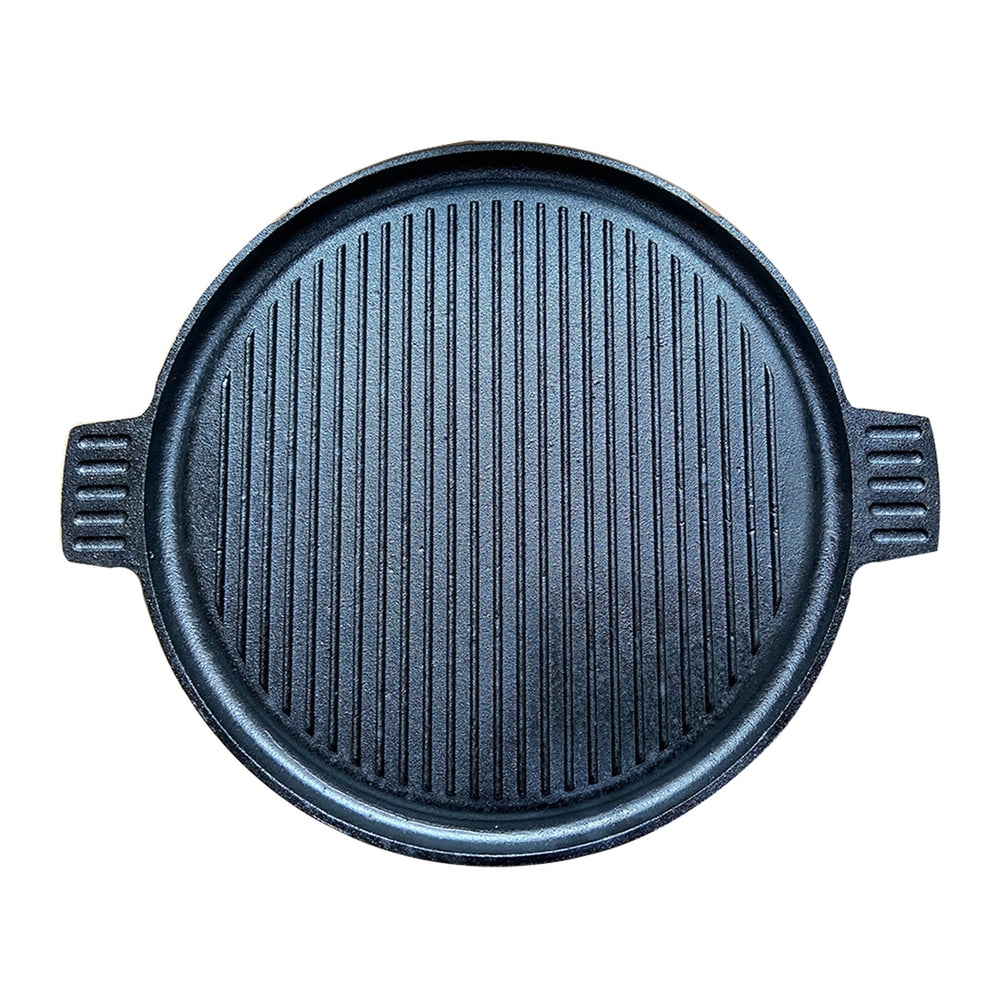 Kamado Double Ear Cast Iron Plate