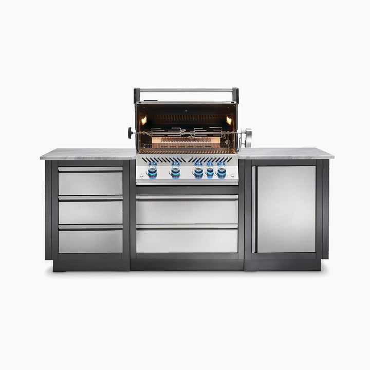 Napoleon Prestige Pro 500 Built-in Gas Grill - Natural Gas