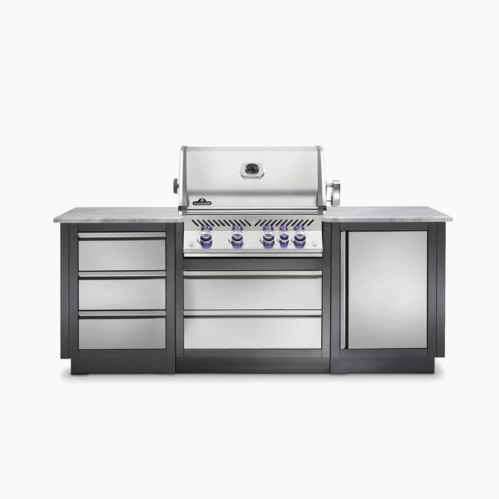 Napoleon Prestige Pro 500 Built-in Gas Grill - Natural Gas