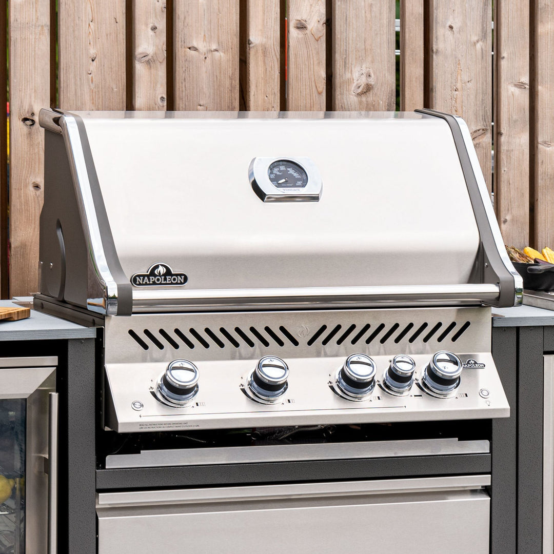 Napoleon Prestige Pro 500 Built-in Gas Grill - Propane
