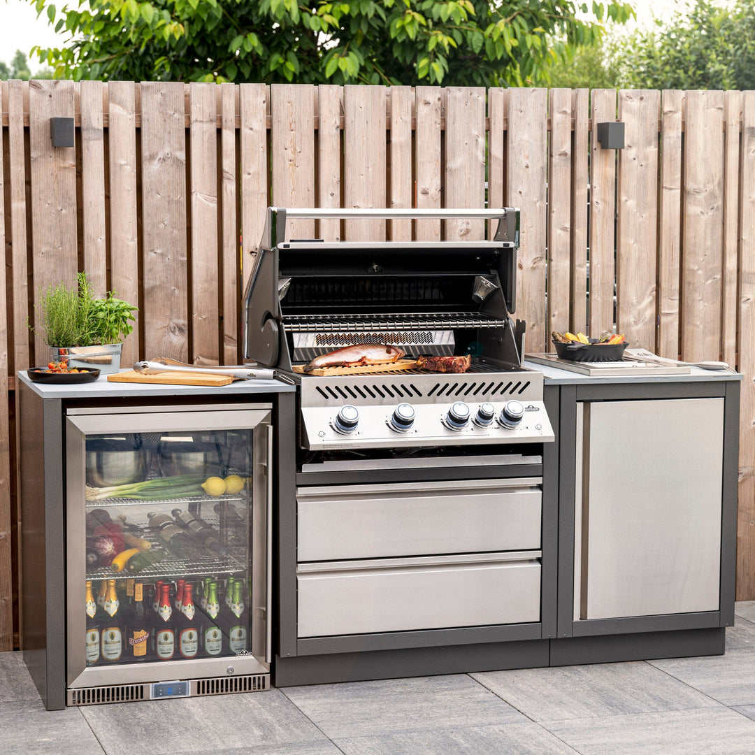 Napoleon Prestige Pro 500 Built-in Gas Grill - Natural Gas