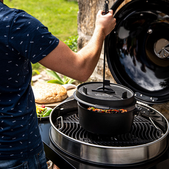 Napoleon Pro Charcoal Kettle Grill with Cart