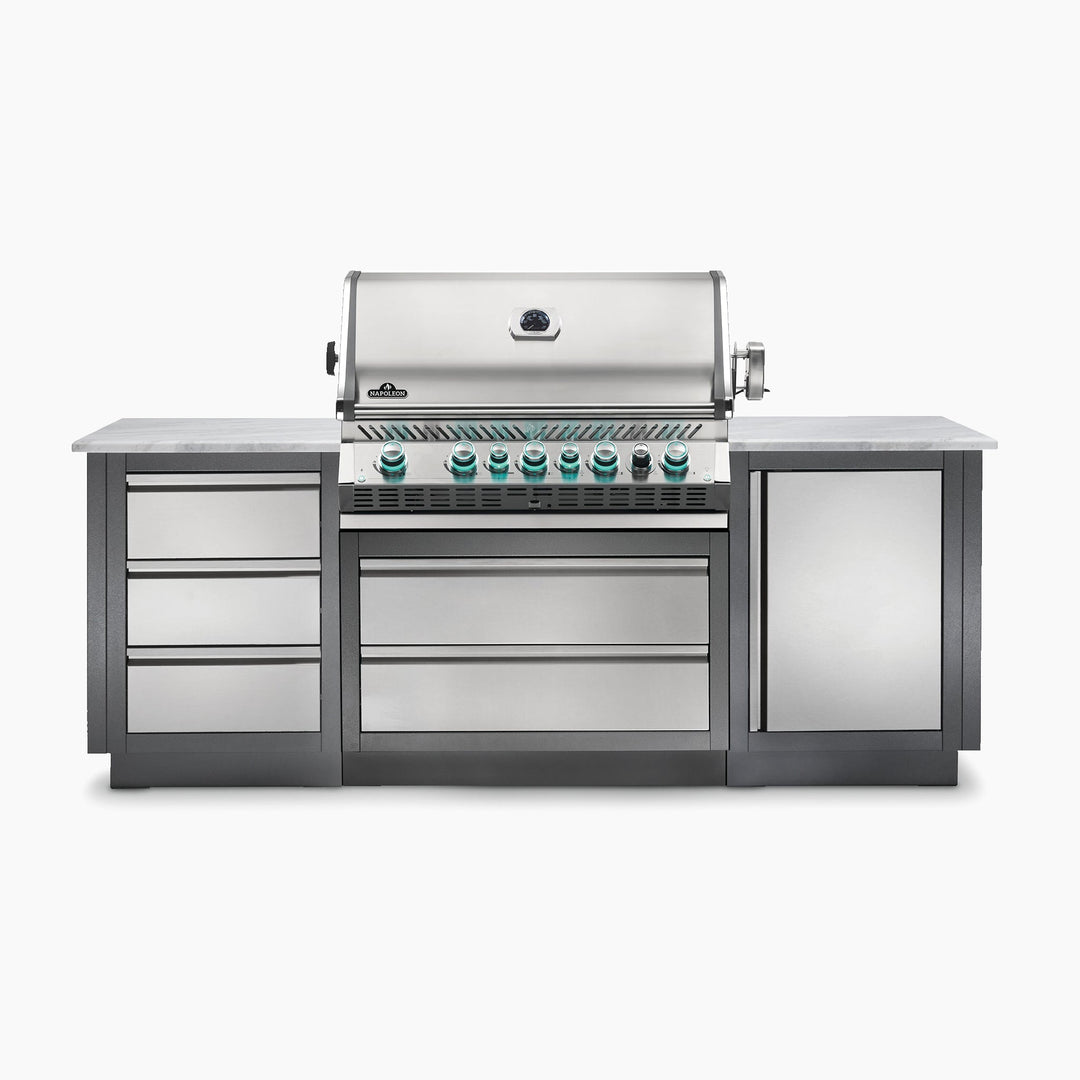 Napoleon Prestige Pro 665 Built-in Gas Grill - Propane