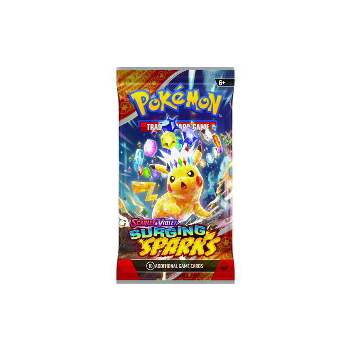 Pokemon TCG: Scarlet & Violet Surging Sparks Half Booster Box (18 Packs) - Only at LinaLabo