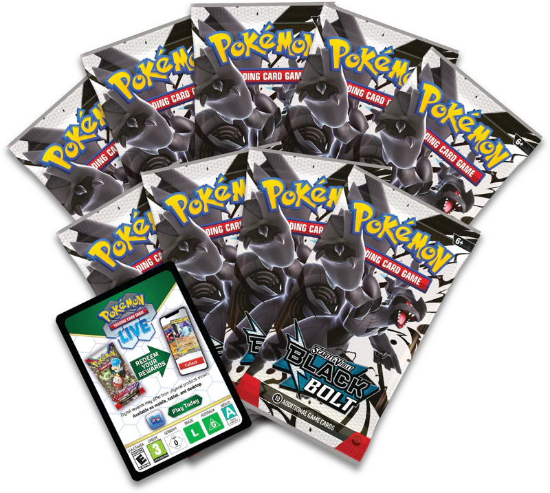 Pokemon Scarlet & Violet Black Bolt Elite Trainer Box - Only at LinaLabo