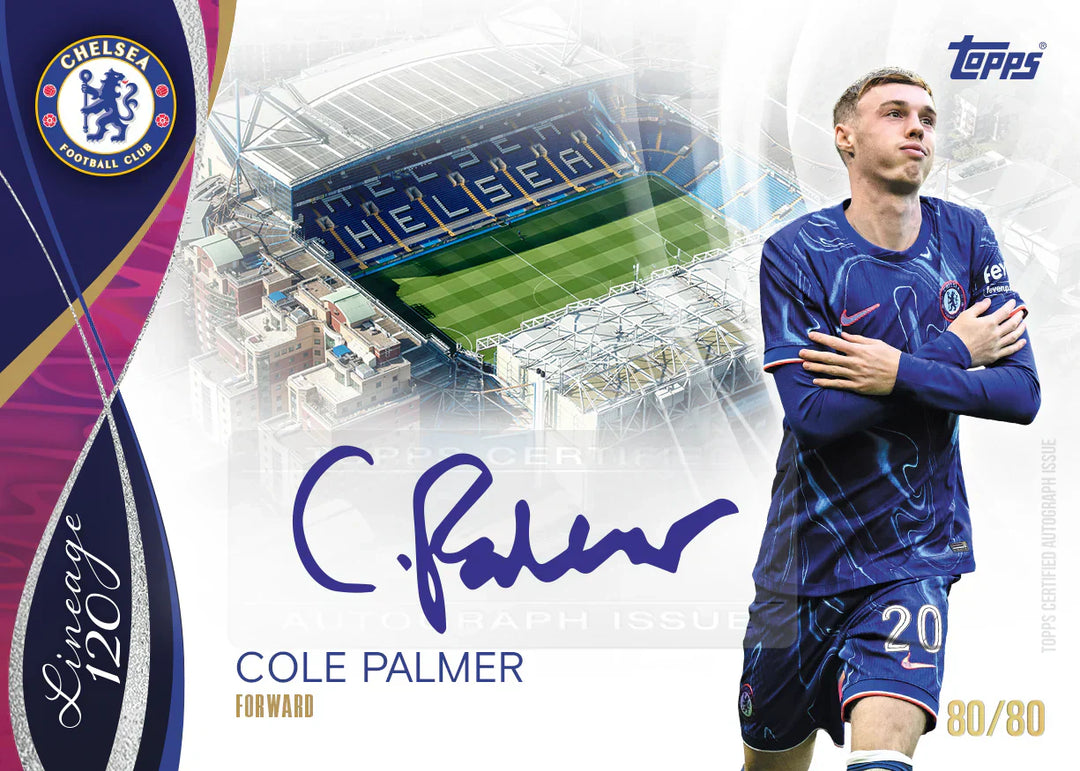 Topps 24/25 Chelsea Lineage: 120 Years Anniversary Edition - Only at LinaLabo