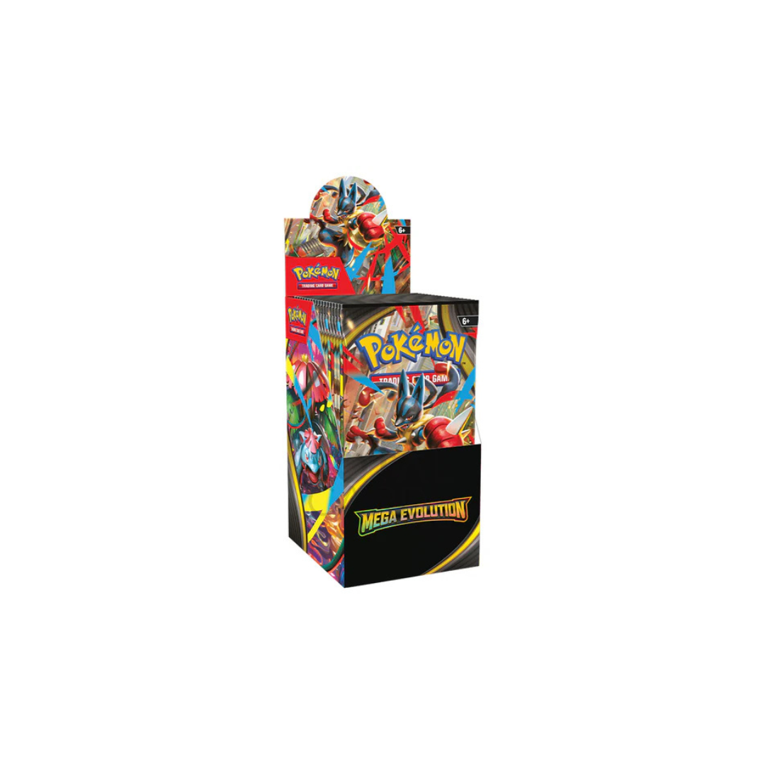 Pokemon TCG - Mega Evolutions Half Booster Box (18 Packs) - Only at LinaLabo