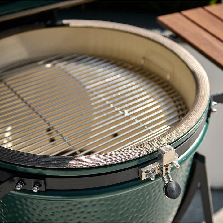 Kamado BBQ 22" Ceramic Grill in Matte Green