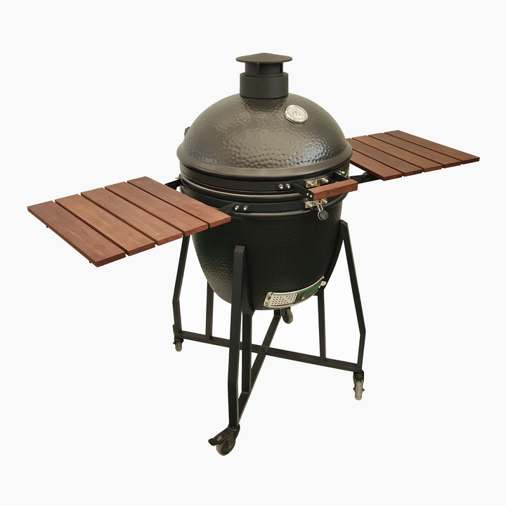 Kamado BBQ 22" Ceramic Grill in Black