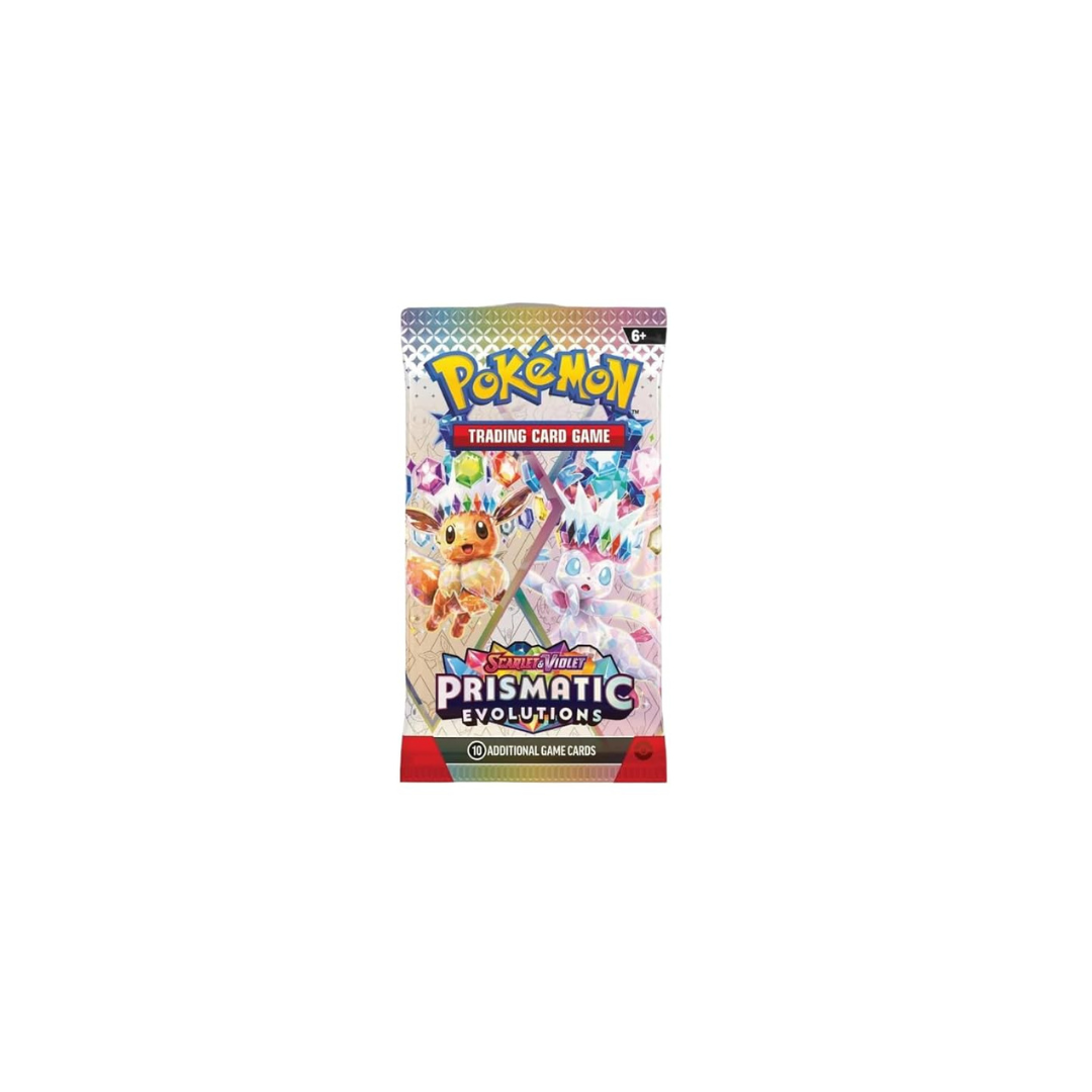 Pokemon TCG: Scarlet & Violet Prismatic Evolution - 6 Single Packs - Only at LinaLabo