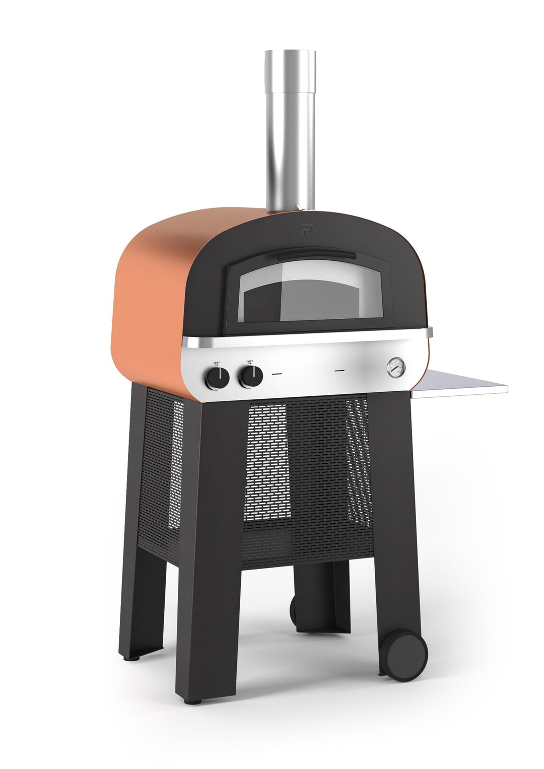 Fontana Piero Gas & Wood Pizza Oven Including Trolley