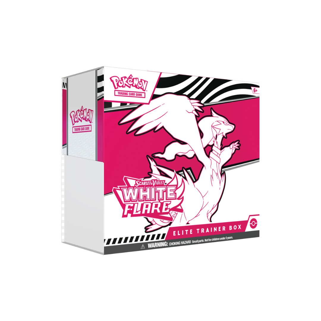 Pokemon Scarlet & Violet White Flare Elite Trainer Box - Only at LinaLabo