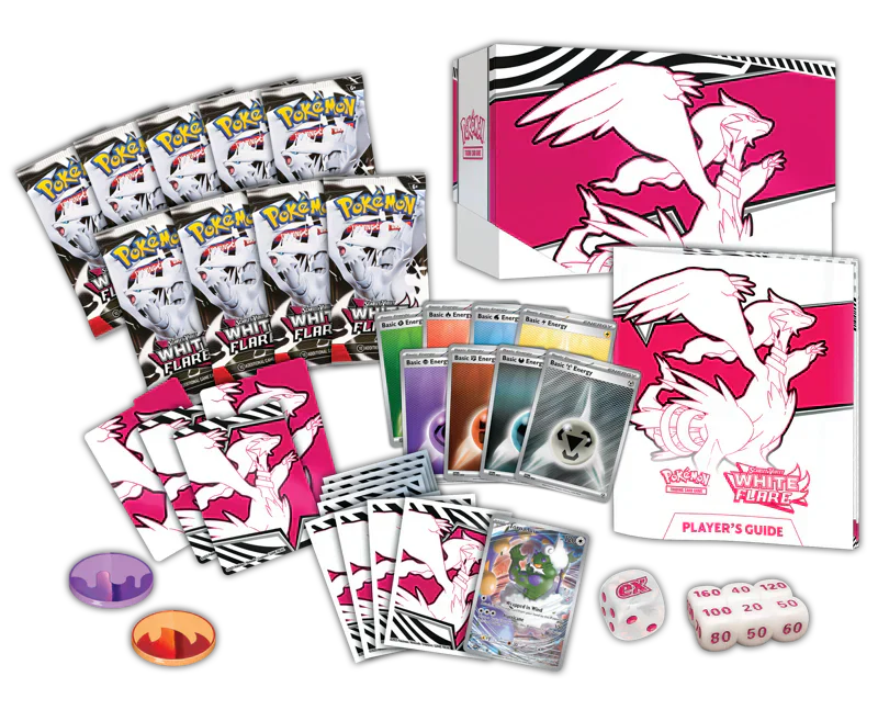 Pokemon Scarlet & Violet White Flare Elite Trainer Box - Only at LinaLabo
